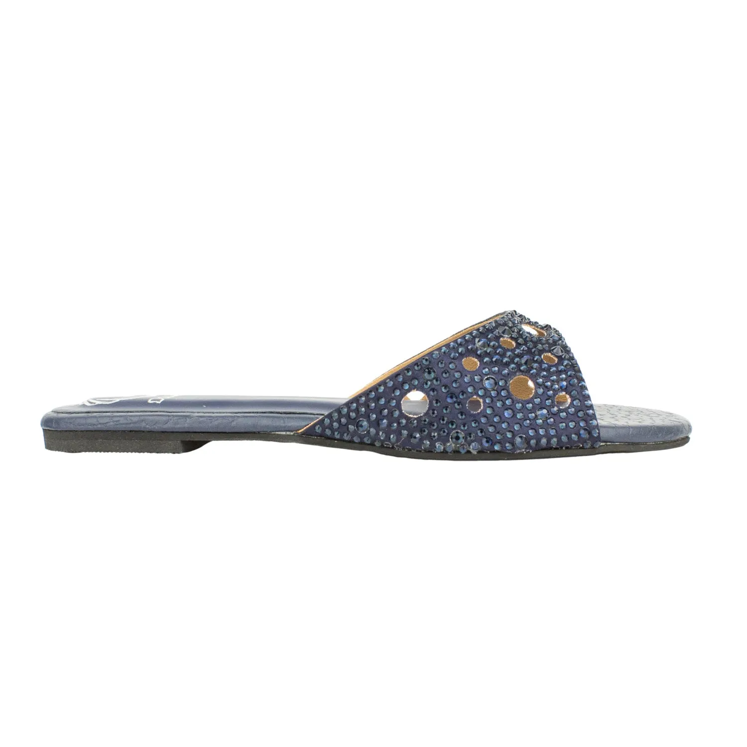 Reem Flats S207F - Navy Blue