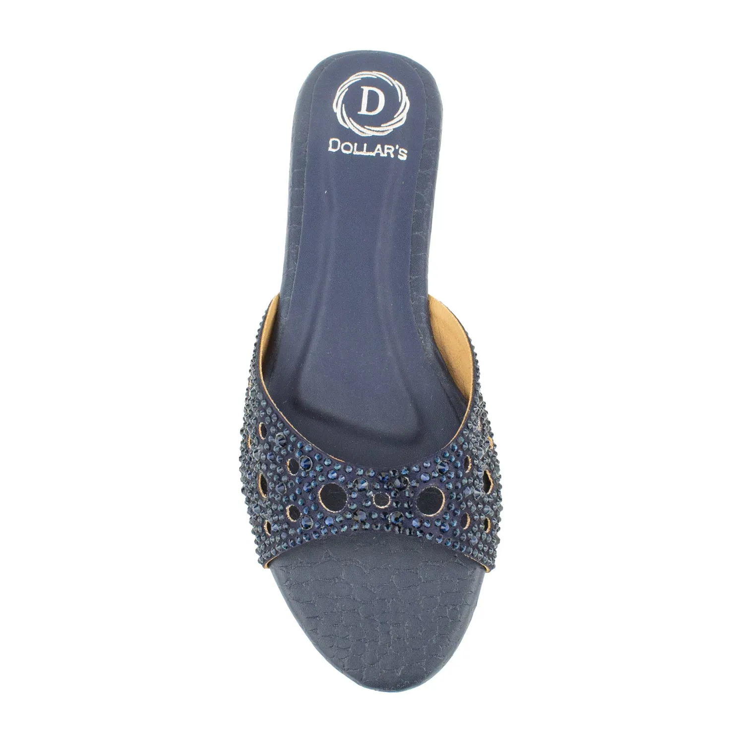 Reem Flats S207F - Navy Blue