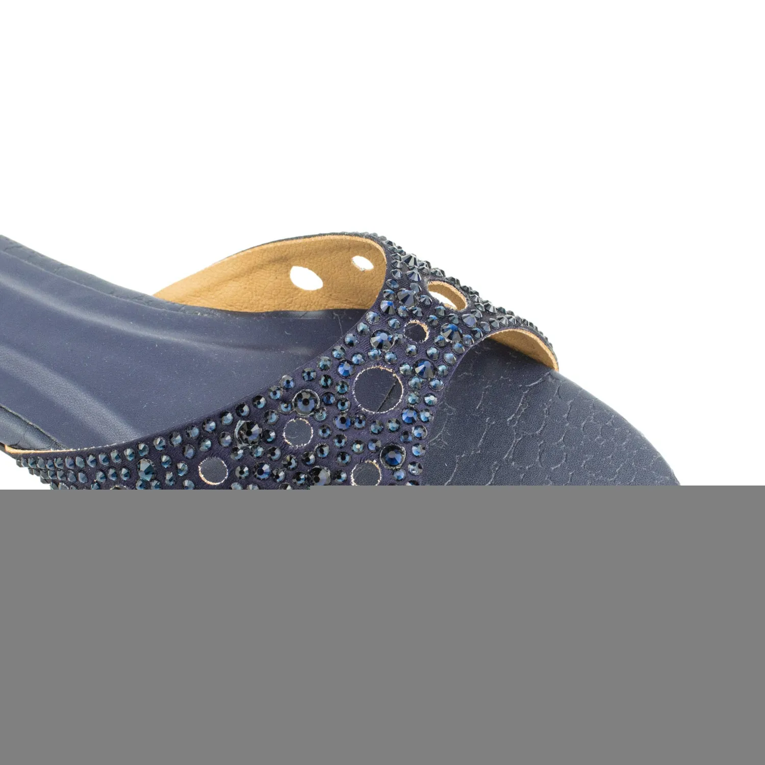 Reem Flats S207F - Navy Blue