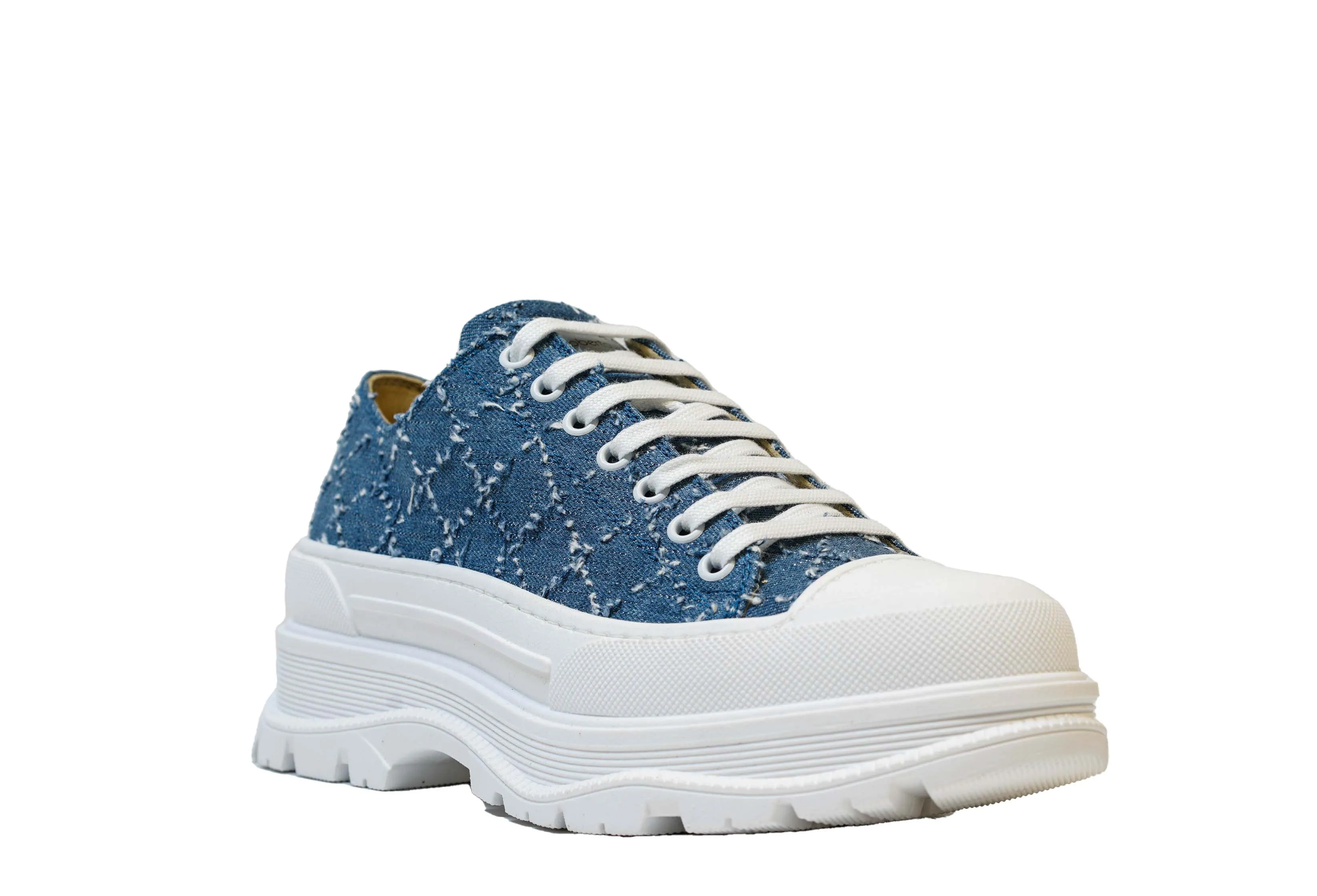 Roberto Serpentini Women's Blue Jeans Sneakers 8390  Special $190
