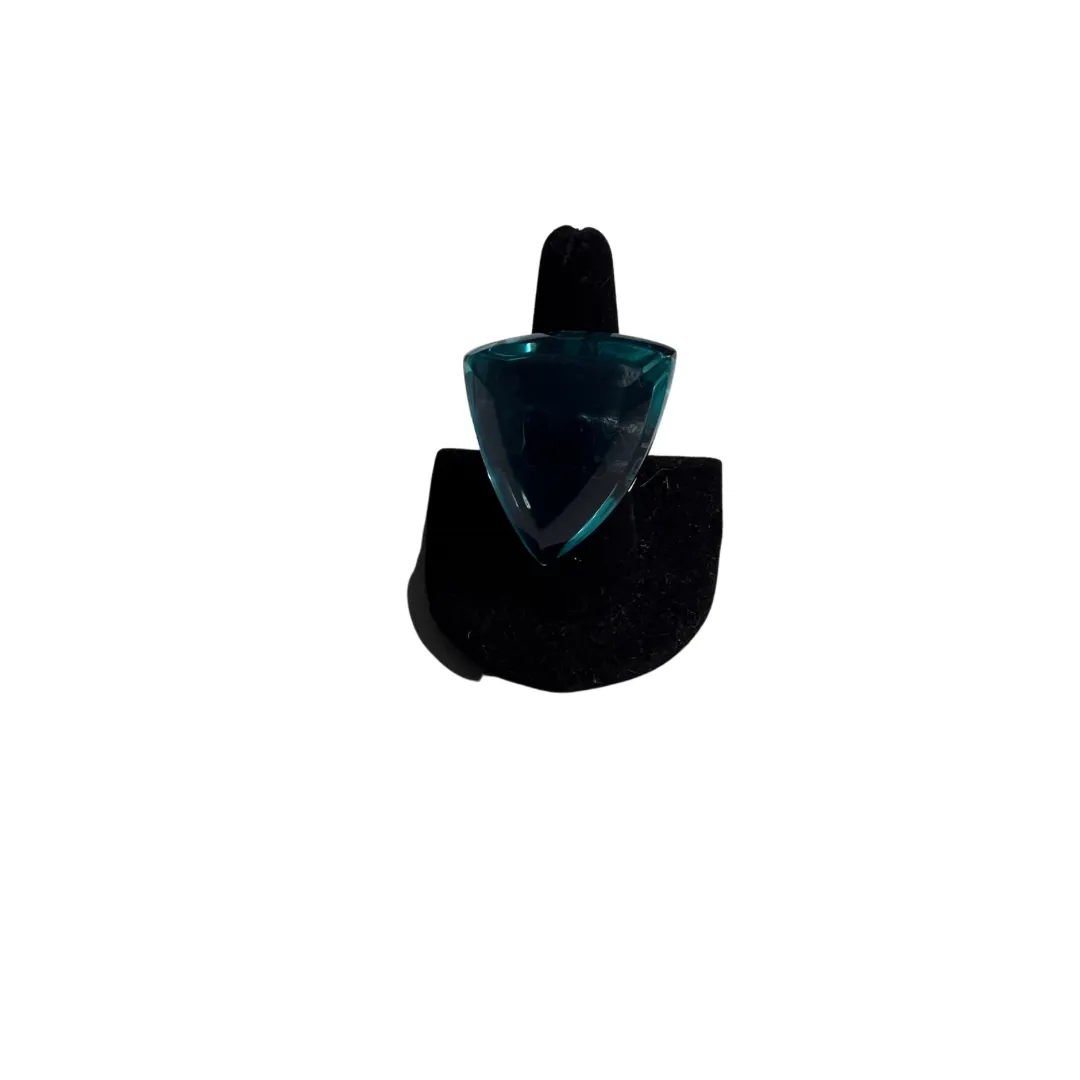 Rokka Monies Polyester Ring - Blue