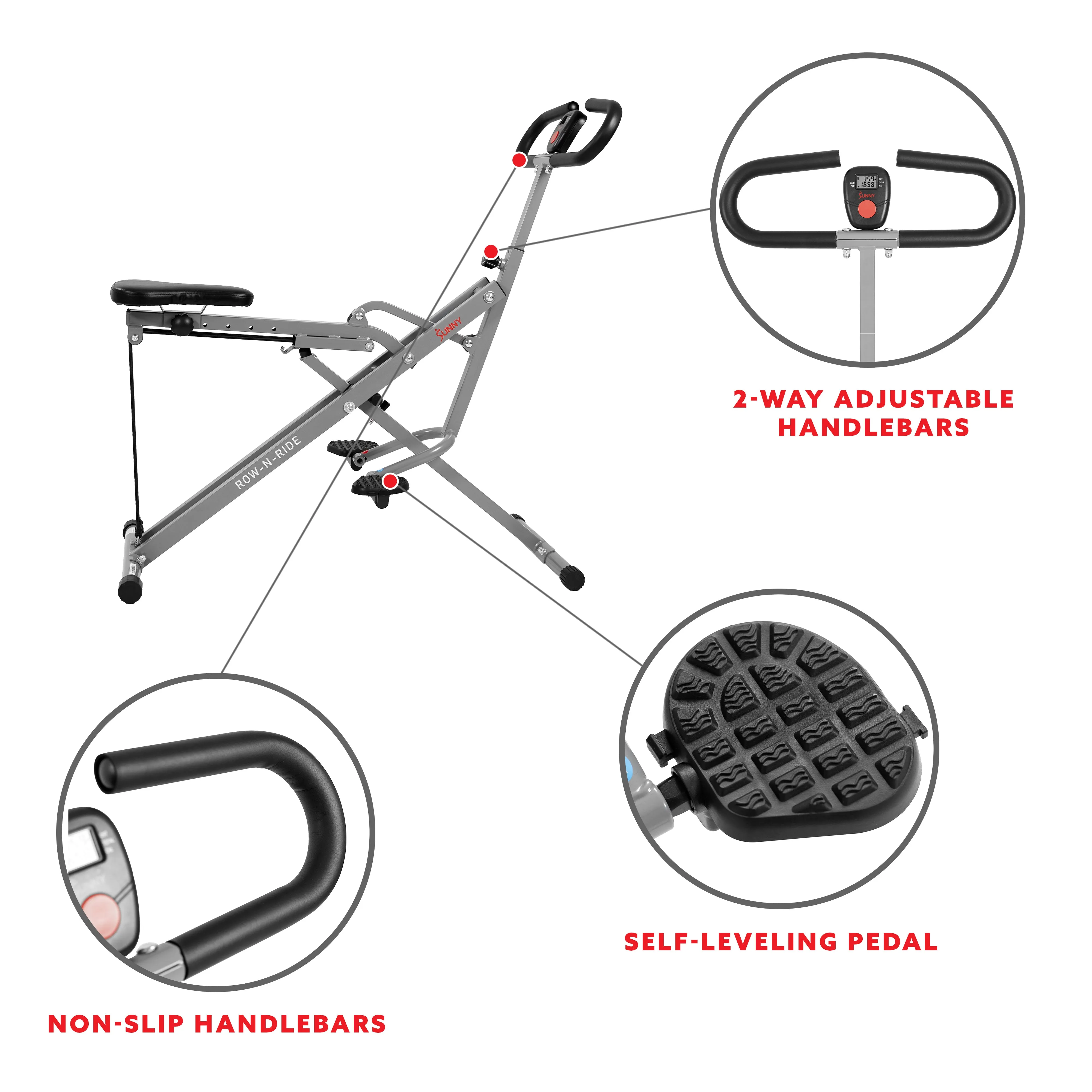 Rowing Machine Rower for Full Body Workout