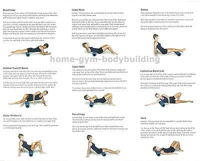 Rumble Roller Deep Massage Therapy Foam Roller 12" x 5" Rumbleroller Myofascial