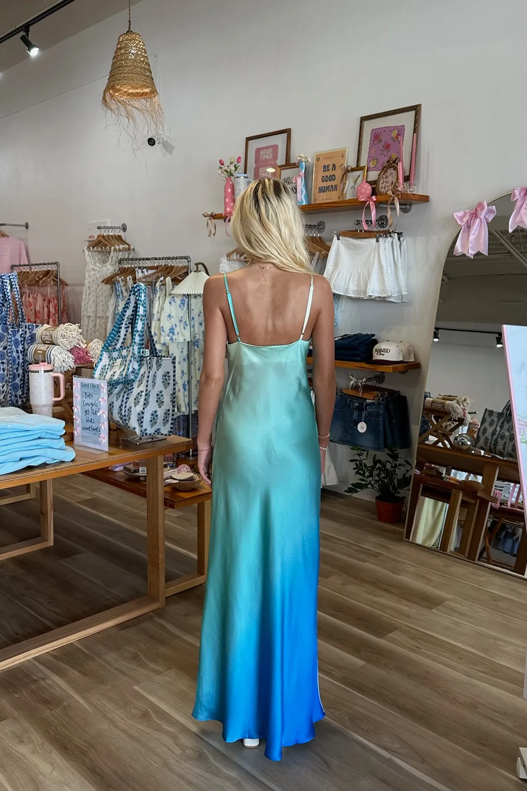 Saige Satin Dress