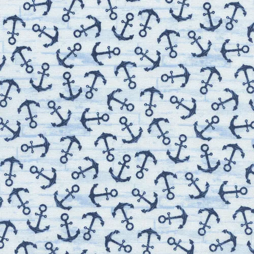 Sand Surf Sun Anchors by Timeless Treasures