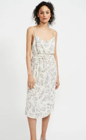Seasons Belted MIDI Dress