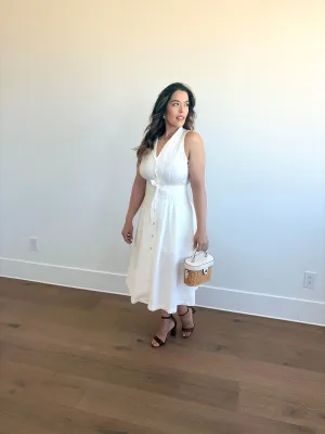 Serene white dress
