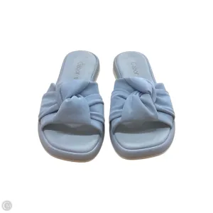 Shoes Flats By Clothes Mentor In Blue, Size: 9