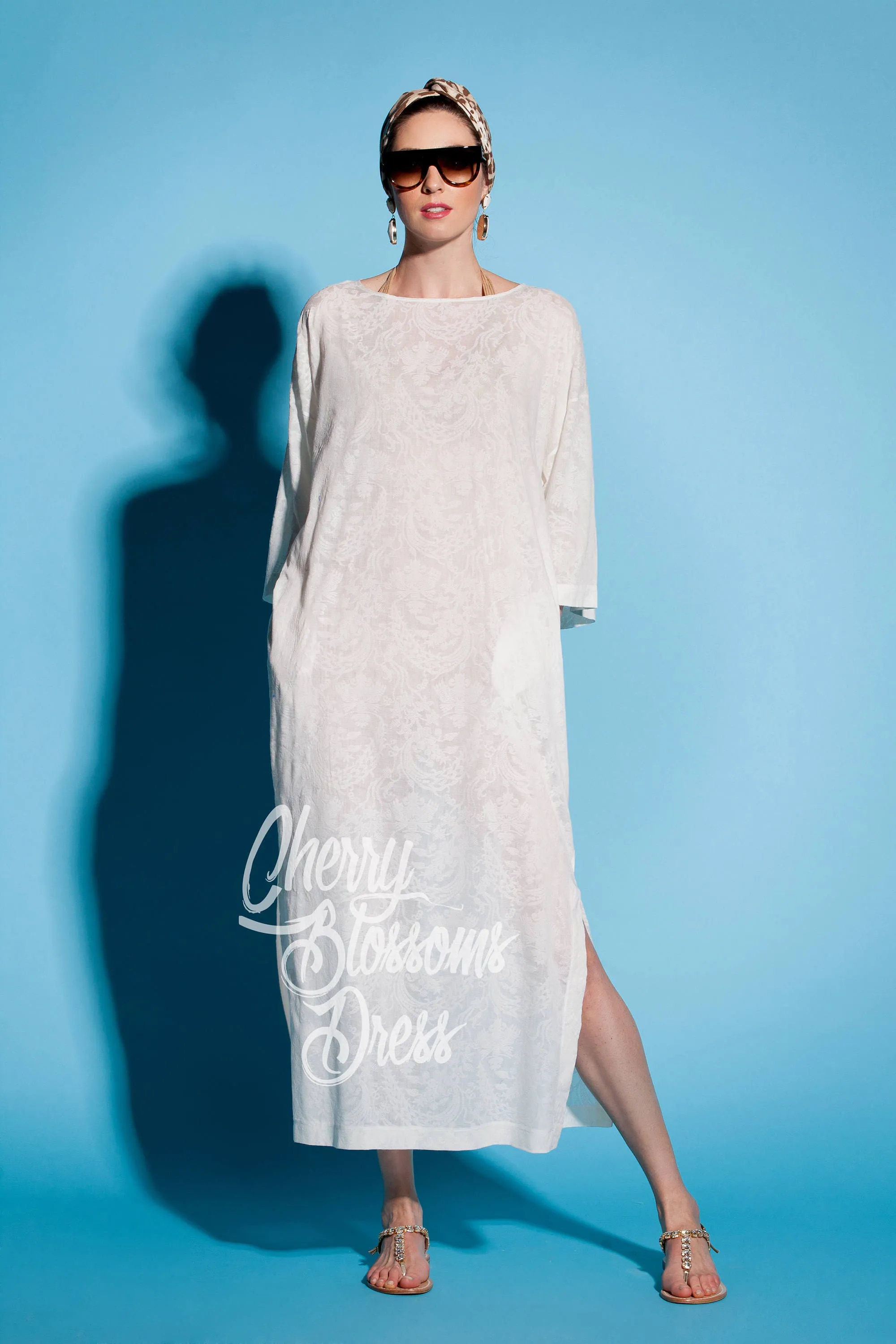 Simple Wedding Dress, Boho Wedding Dress, Hippie Wedding Dress, White Lace Dress, Kaftan Dress, Beach Wedding Dress, Plus Size Dress
