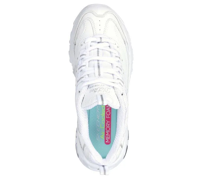 Skechers 11931 D'lites Fresh Start Sneakers für Damen mit weiter Passform