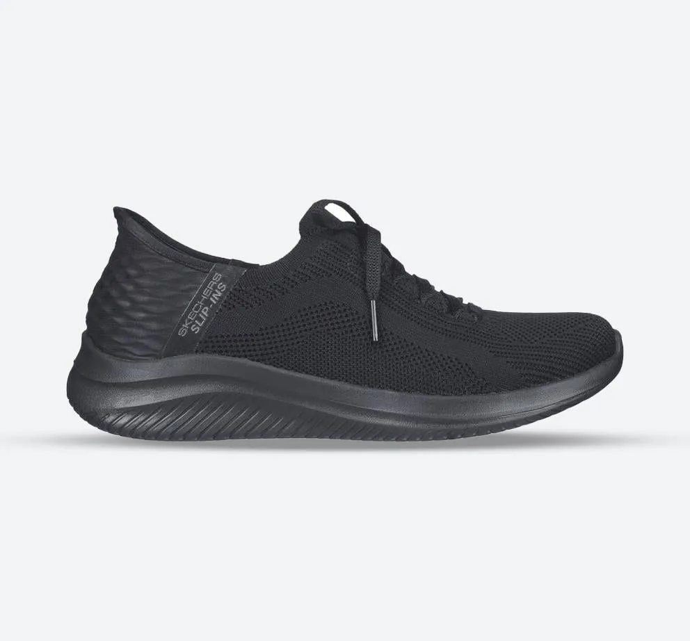 Skechers 149710 Slip-ins Ultra Flex 3.0 Brilliant Sneakers für Damen mit weiter Passform - Schwarz