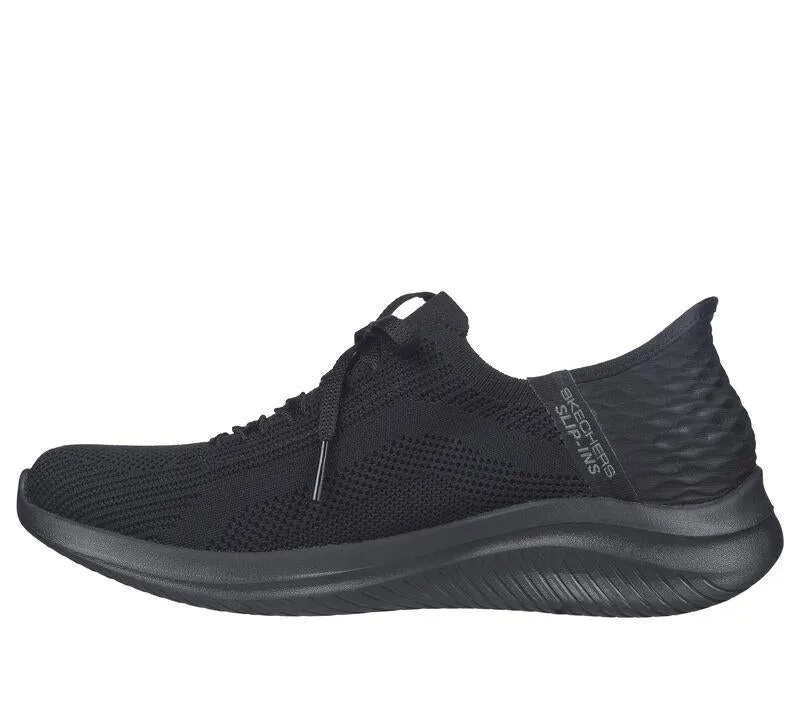 Skechers 149710 Slip-ins Ultra Flex 3.0 Brilliant Sneakers für Damen mit weiter Passform - Schwarz