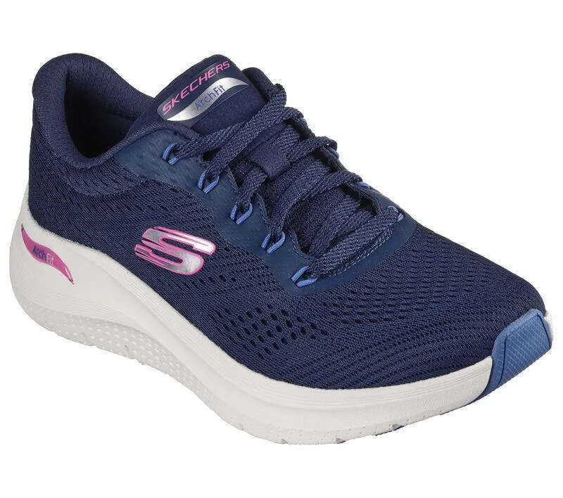 Skechers 150051 Arch Fit 2.0 Big League Sneakers für Damen mit weiter Passform