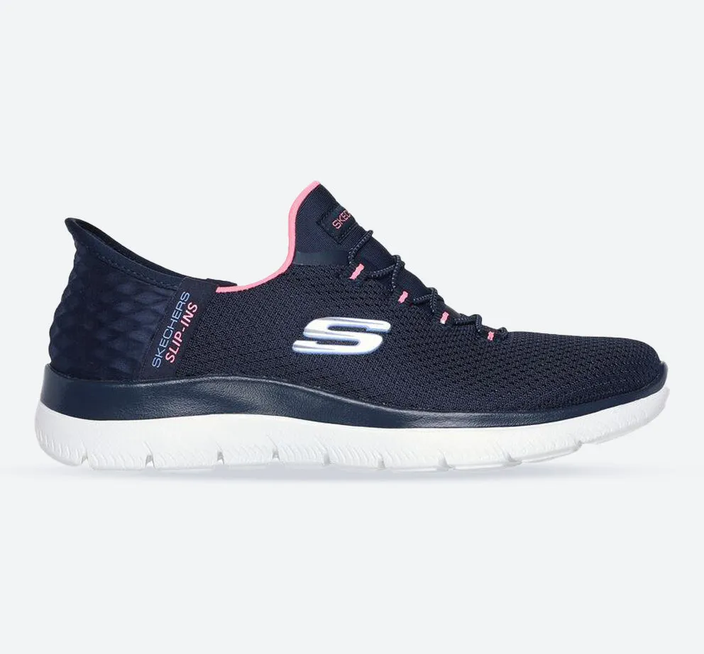 Skechers 150123 Slip-ins Summits Diamond Dream Sneakers für Damen mit weiter Passform