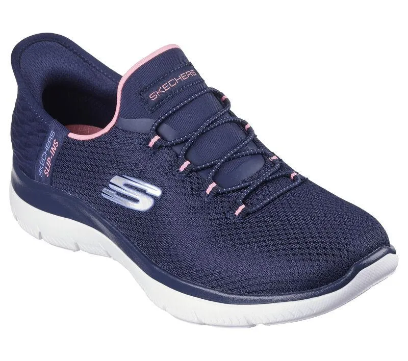 Skechers 150123 Slip-ins Summits Diamond Dream Sneakers für Damen mit weiter Passform