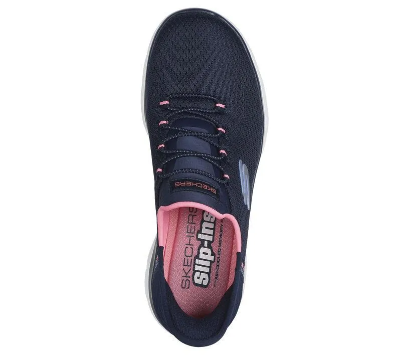 Skechers 150123 Slip-ins Summits Diamond Dream Sneakers für Damen mit weiter Passform