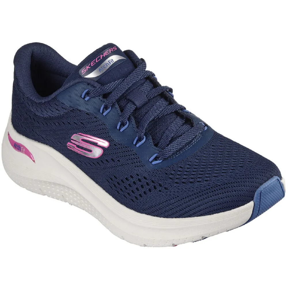 Skechers Arch Fit 2.0 - Big League Navy Multi Trainers