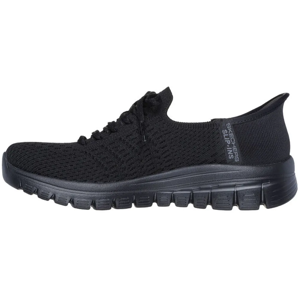 Skechers Graceful – First Blush Black Trainers