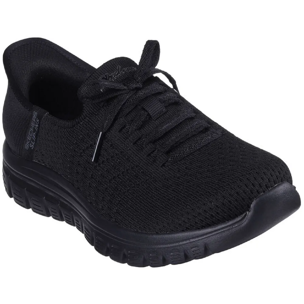 Skechers Graceful – First Blush Black Trainers