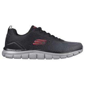 Skechers Track-Ripkent Black Charcoal Trainers
