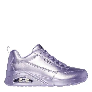 Skechers Uno - Galactic Gal Metallic Lavender