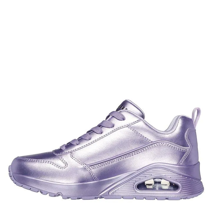 Skechers Uno - Galactic Gal Metallic Lavender