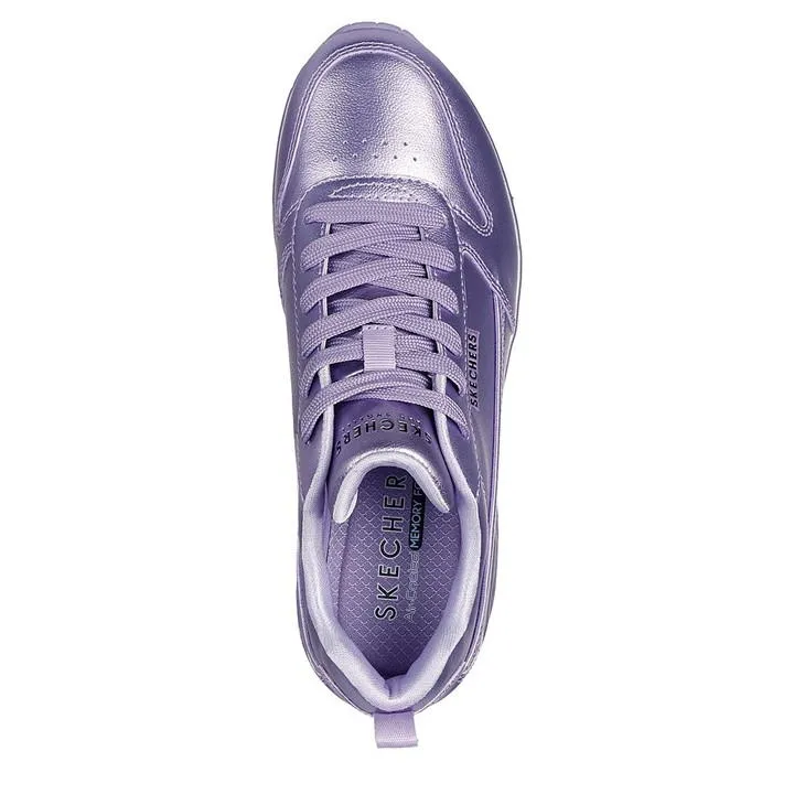 Skechers Uno - Galactic Gal Metallic Lavender