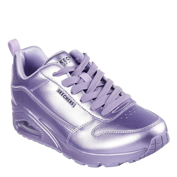 Skechers Uno - Galactic Gal Metallic Lavender