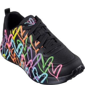 Skechers Uno Lite Heart Of Hearts Trainers