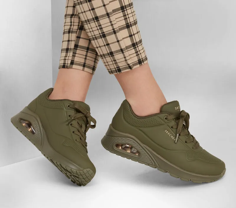 Skechers Uno - Stand on Air Olive