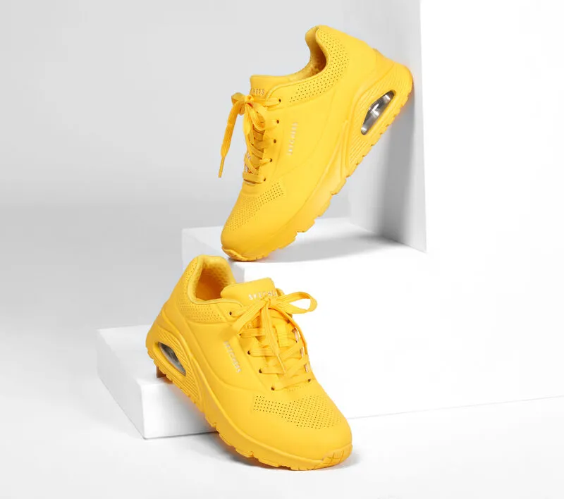 Skechers Uno - Stand on Air Yellow