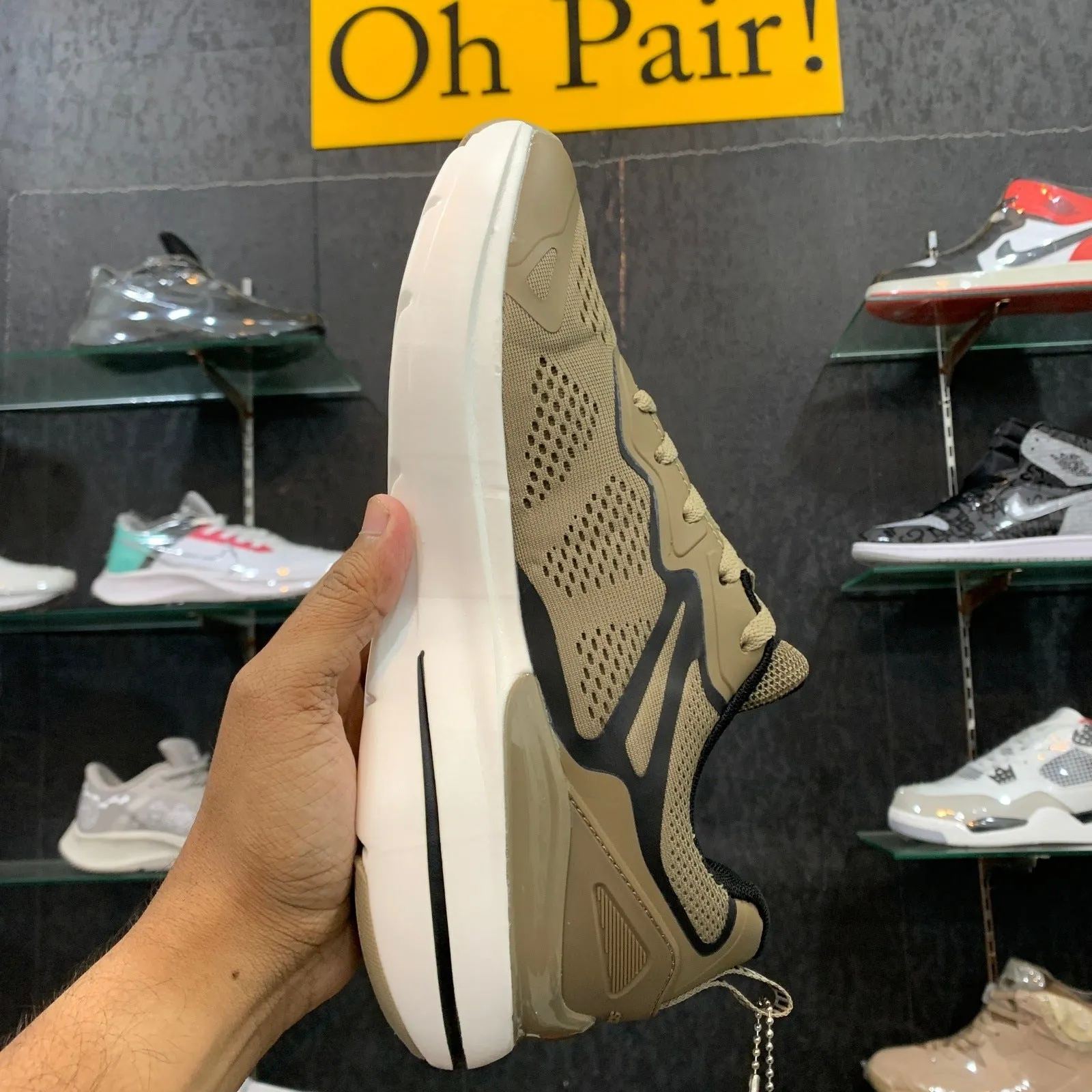 Sketcher Hyper Burst Bounder 2.0 Khaki