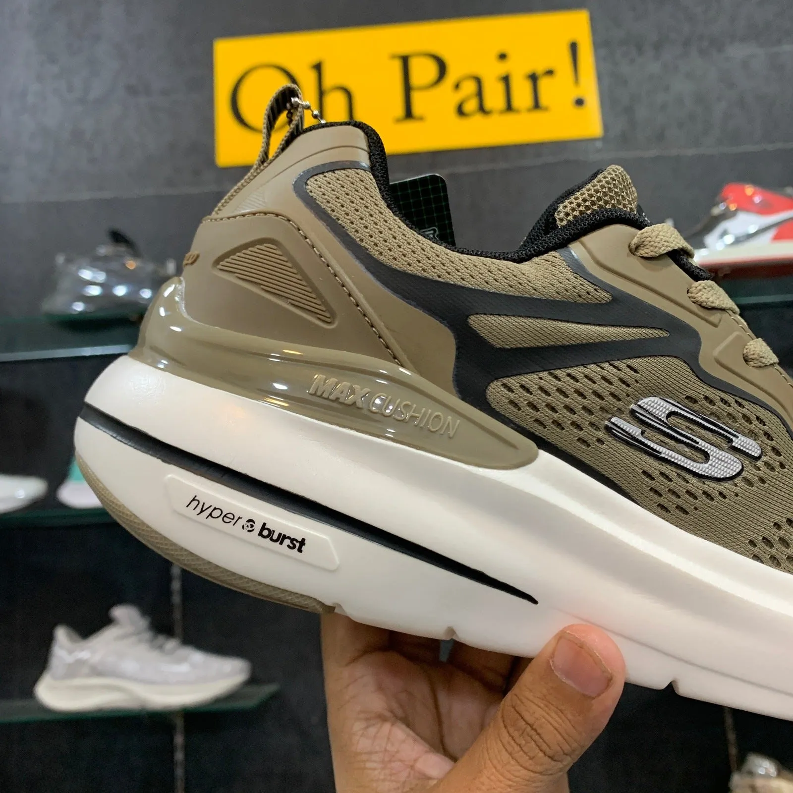 Sketcher Hyper Burst Bounder 2.0 Khaki