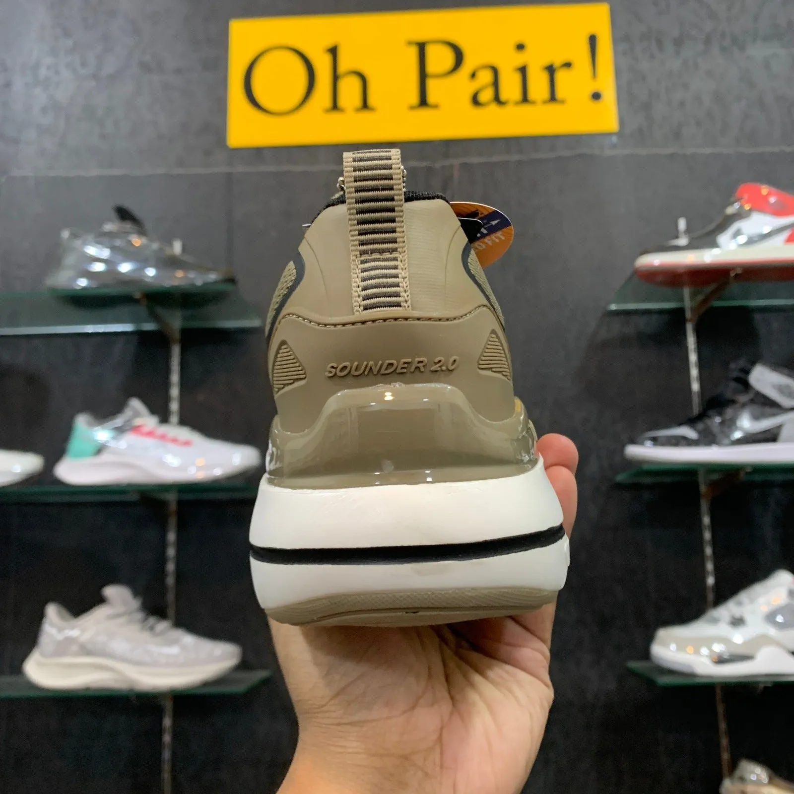 Sketcher Hyper Burst Bounder 2.0 Khaki