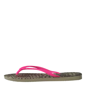 Slim Animal Sand Grey/pink 9924