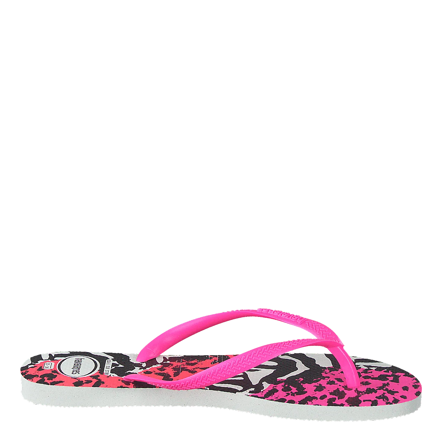 Slim Animal White/pink