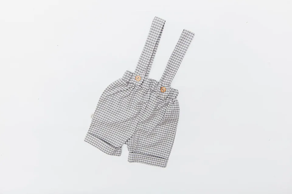 Smith Street Short- gray check