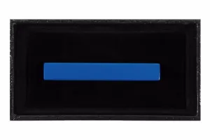 Solid Matte Sky Blue Tie Clip