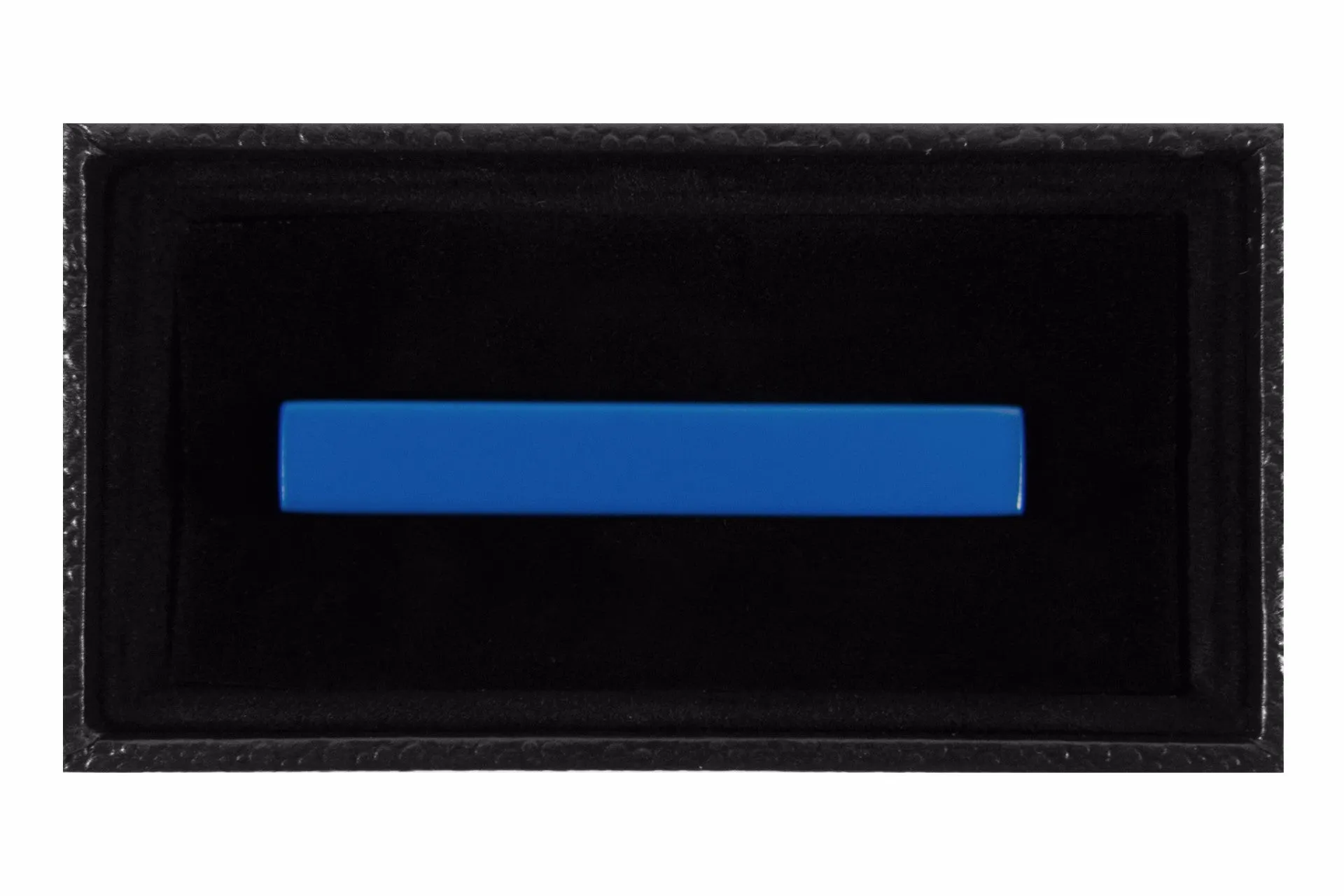 Solid Matte Sky Blue Tie Clip
