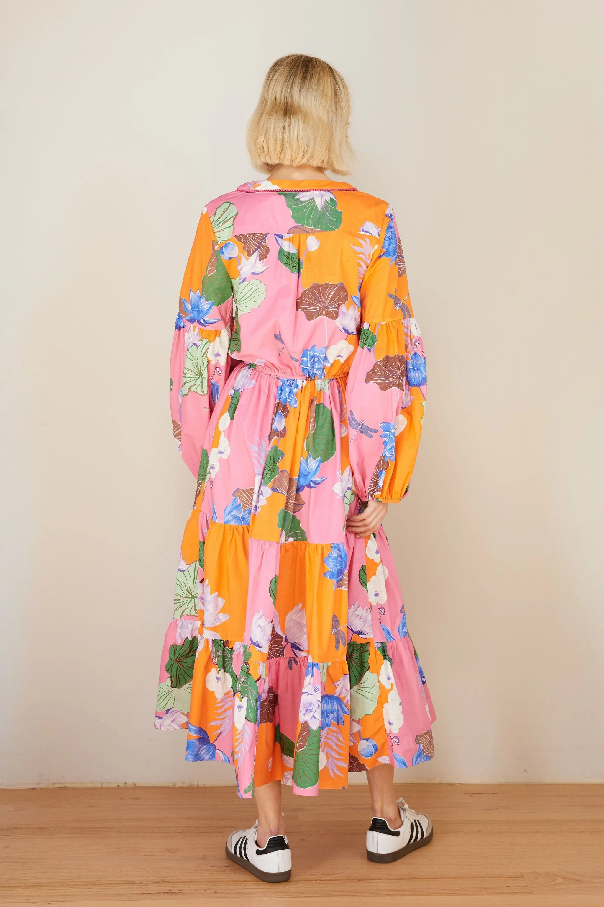 Sorrento Dress - Pink Lotus