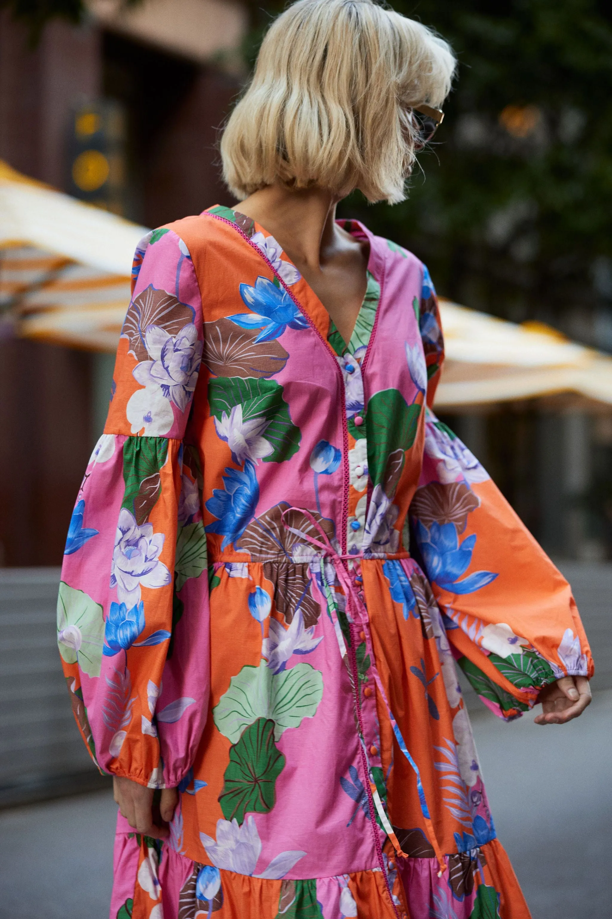Sorrento Dress - Pink Lotus