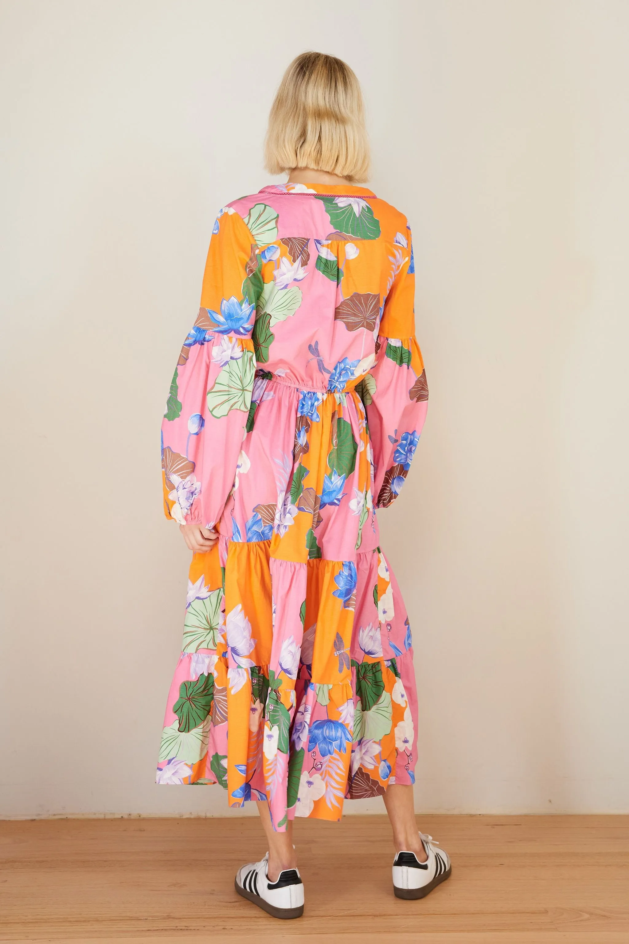 Sorrento Dress - Pink Lotus