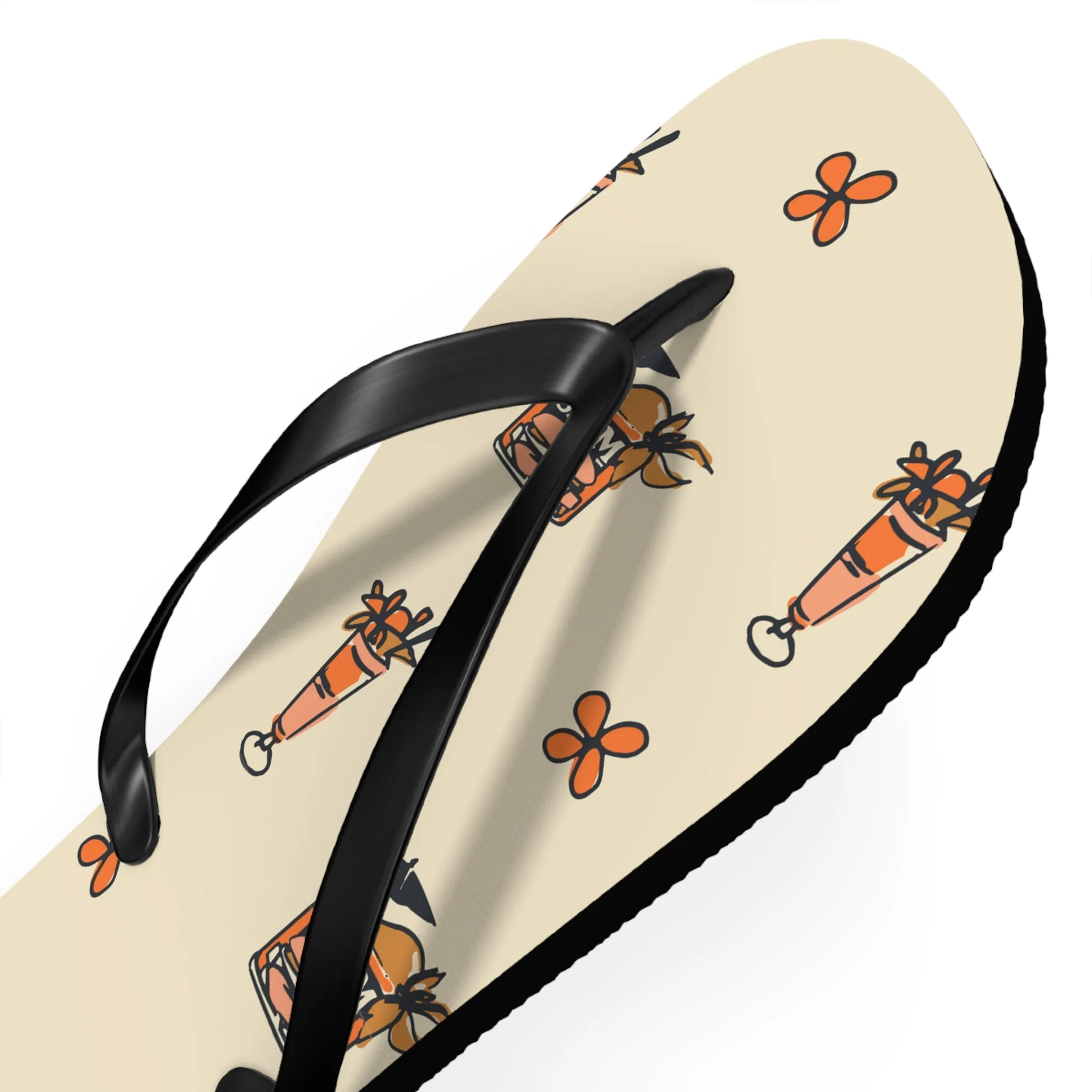 Spam N' Cocktails Flip Flops