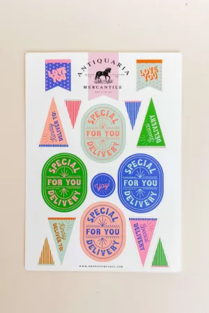 Special Delivery Sticker Sheet