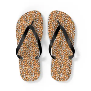 Starfish Unisex Flip Flops Beach Bliss Summer Vibes