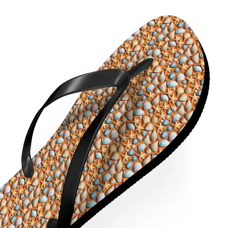 Starfish Unisex Flip Flops Beach Bliss Summer Vibes