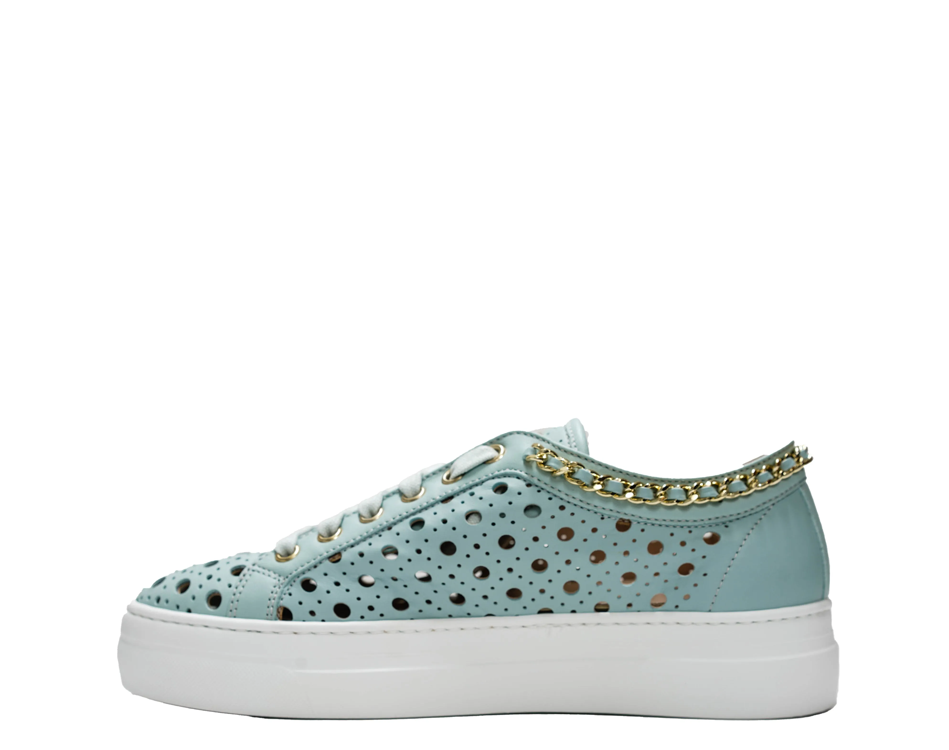Stokton Women's Mint Chain Sneakers 117-D