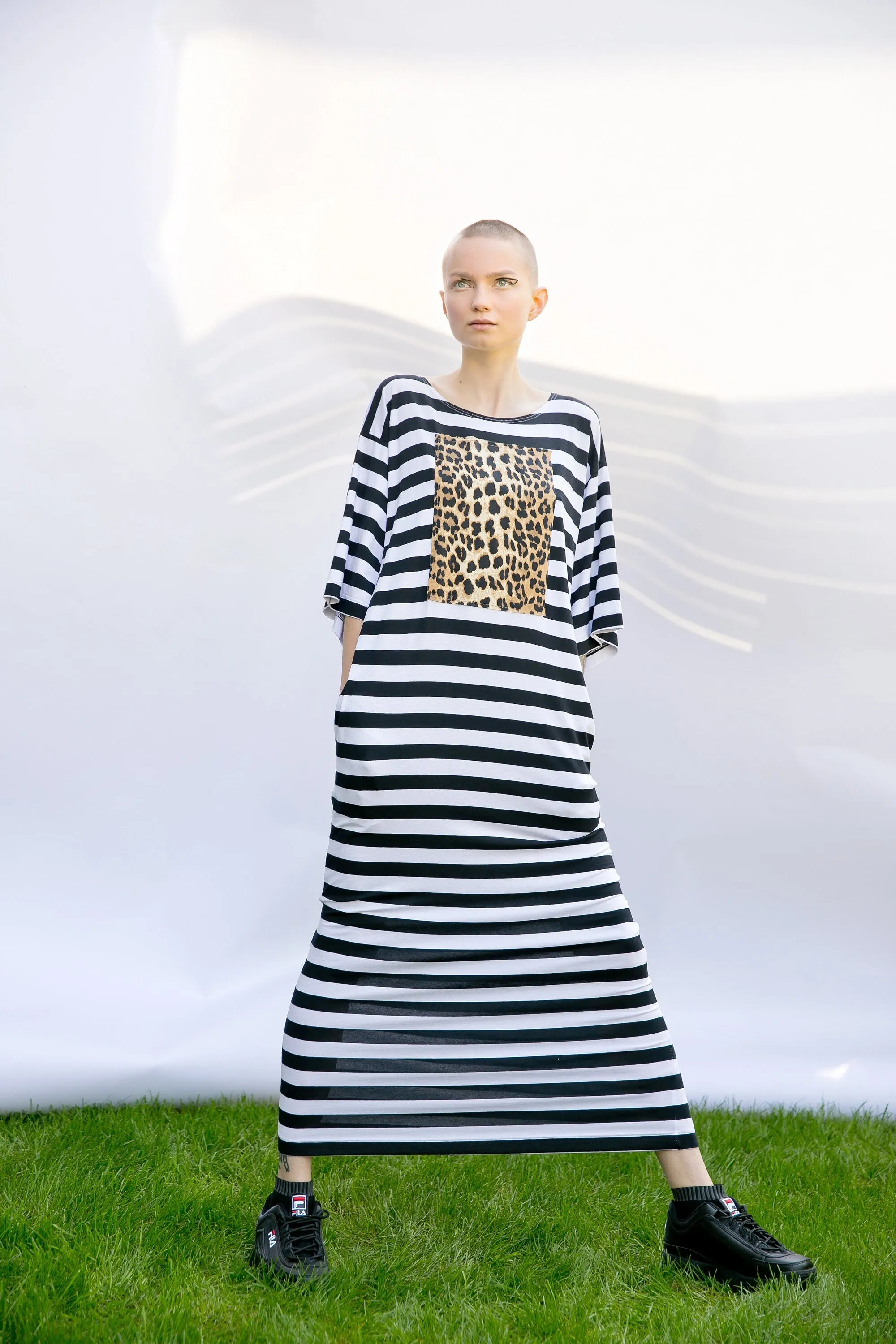 Striped Kaftan Dress, Plus Size Clothing, Avant Garde Clothing, Animal Print Dress, Pocket Dress, Beach Caftan Dress, Summer Robe Dress