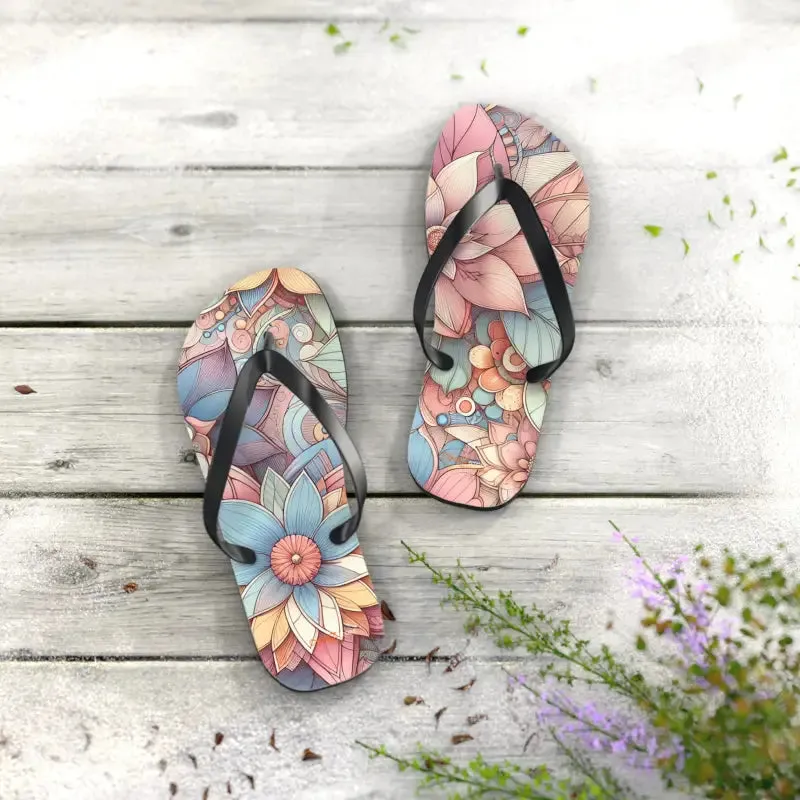 Strut in Style Black Pvc Flip Flops for Summer Fun