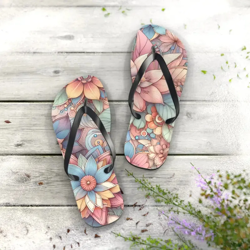 Strut in Style Black Pvc Flip Flops for Summer Fun